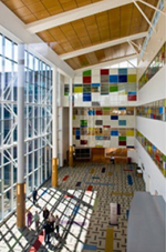 Atrium of the Abbotsford Regional Hospital and Cancer Centre