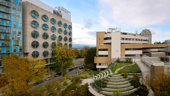 Exterior of BC Cancer Vancouver Centre