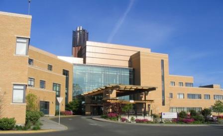 Exterior of BC Cancer Vancouver Island Centre