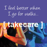 photo of take care: I feel better when I go for walks