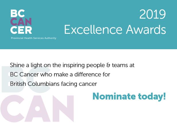 Submit a BC Cancer Excellence Awards nomination!