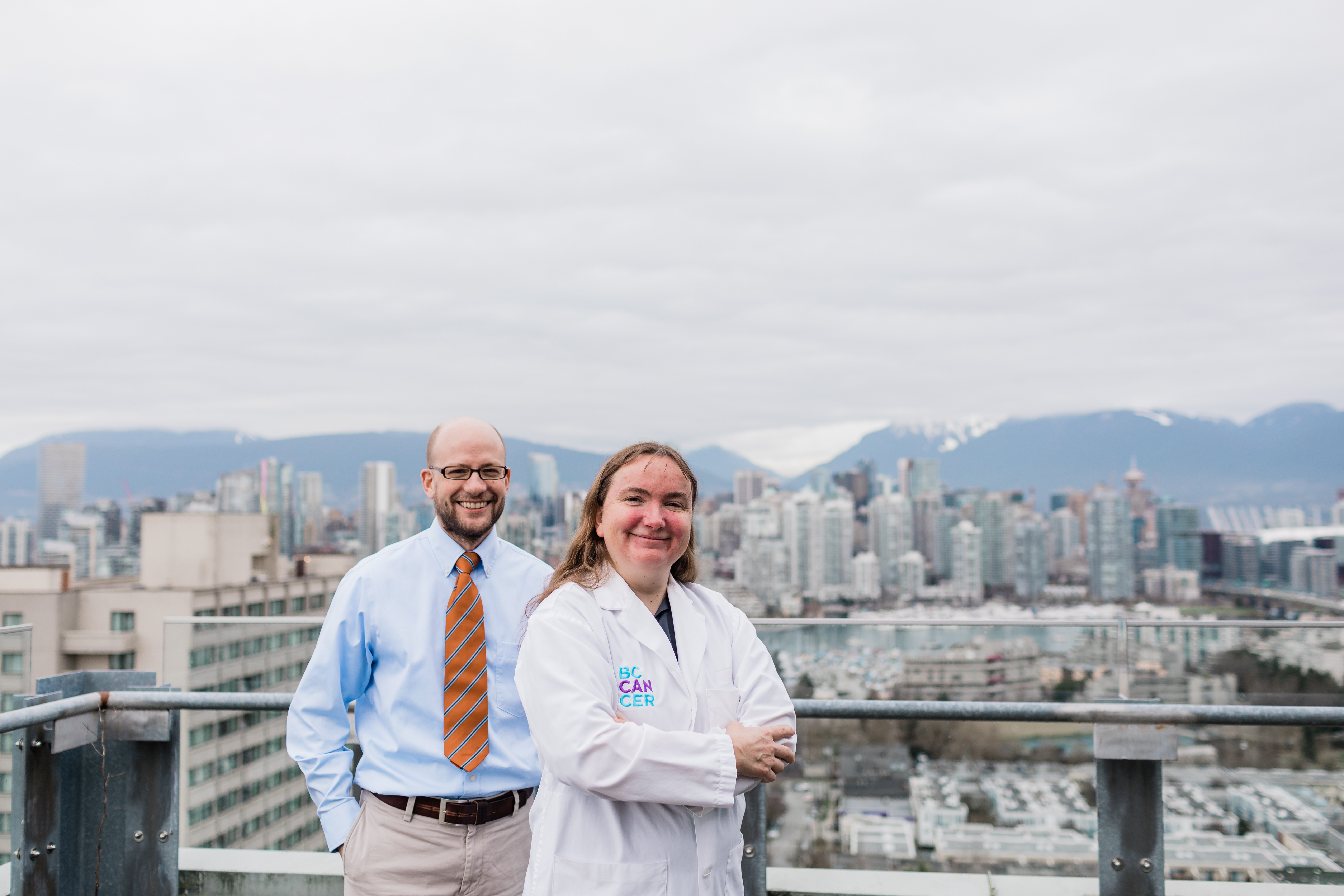 Dr. Christian Steidl and Dr. Shannon Healy, BC Cancer