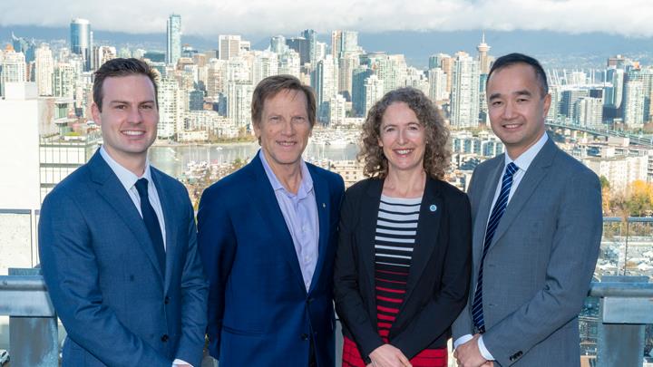 Dr. Alexander Wyatt, David Hamilton, Sarah Roth and Dr. Kim Chi